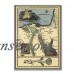 Trademark Fine Art 'Egypt Map' Canvas Art by Nick Bantock   556411013